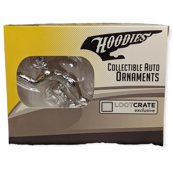 NWT LootCrate Exclusive 2016 CW The Flash Hoodies Collectible Auto Hood Ornament - Picture 1 of 5